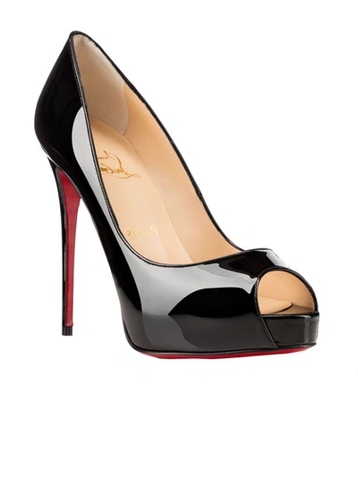 Shop Christian Louboutin Women's Black Leather Pumps