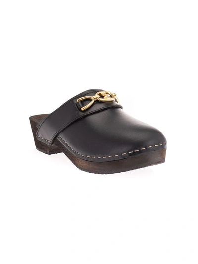 Shop Celine Céline Women's Black Leather Loafers
