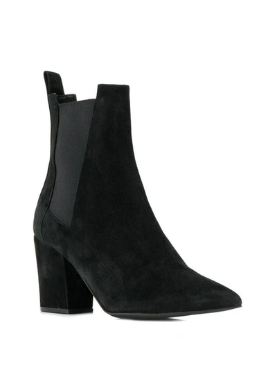 Shop Sergio Rossi Women's Black Suede Ankle Boots
