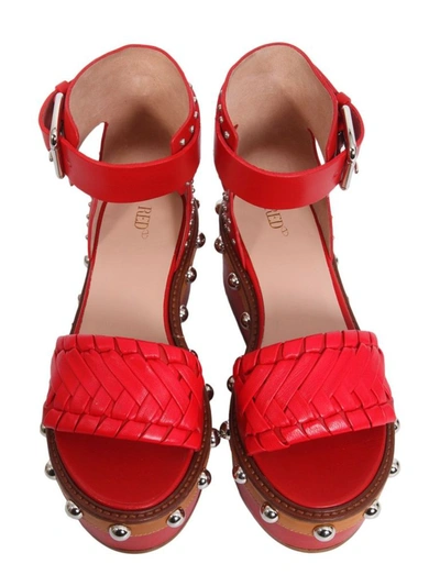 Shop Red Valentino Red Sandals
