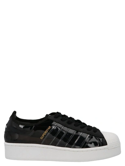 Shop Adidas Originals Adidas Women's Black Polyester Sneakers