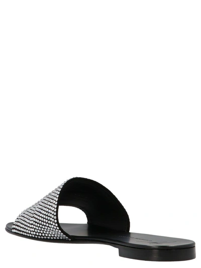 Shop Giuseppe Zanotti Design Women's Black Other Materials Sandals