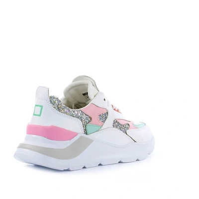 Shop Date D.a.t.e. Women's White Leather Sneakers