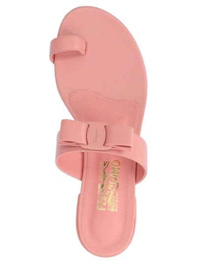 Shop Ferragamo Salvatore  Women's Pink Sandals