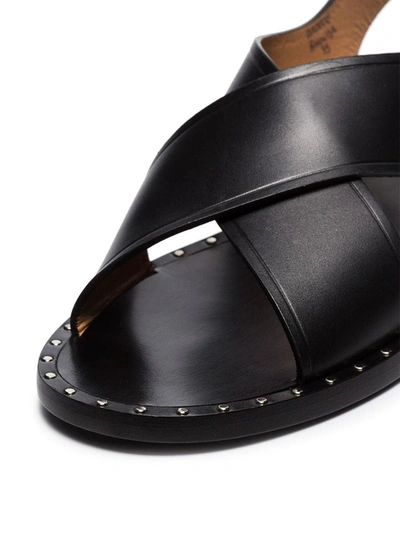 Shop Church's Women's Black Leather Sandals