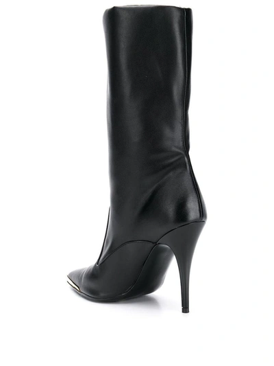 Shop Stella Mccartney Black Ankle Boots