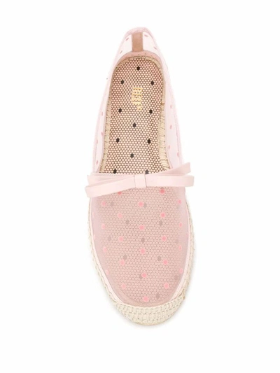 Shop Red Valentino Women's Pink Polyester Espadrilles