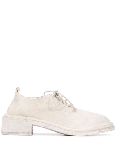 Shop Marsèll Marsell Women's White Leather Lace-up Shoes