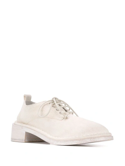 Shop Marsèll Marsell Women's White Leather Lace-up Shoes