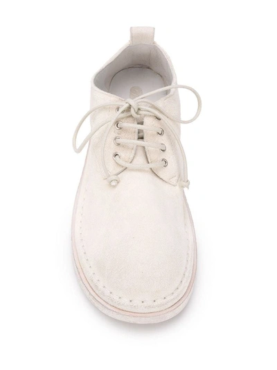 Shop Marsèll Marsell Women's White Leather Lace-up Shoes