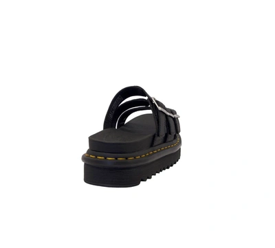 Shop Dr. Martens' Dr. Martens Women's Black Leather Sandals