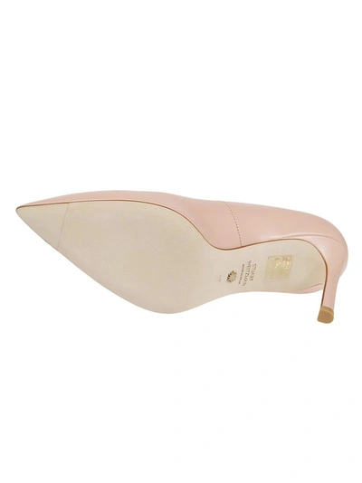 Shop Stuart Weitzman Women's Pink Leather Pumps