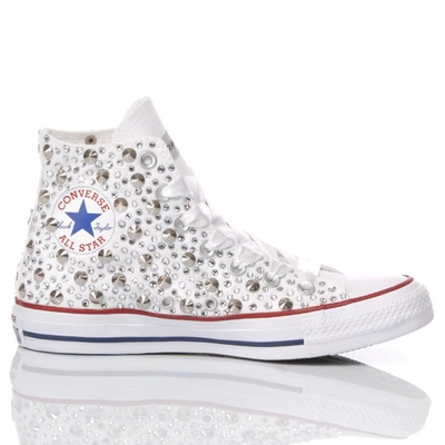 Converse Chuck Taylor All Star - Hi Top - Studs, Stars & Crystals - Limited  Edition In White | ModeSens