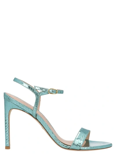 Shop Stuart Weitzman Women's Light Blue Sandals