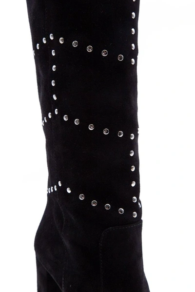 Shop Via Roma 15 Women's Black Leather Boots