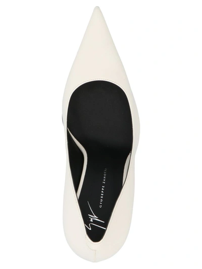 Shop Giuseppe Zanotti Design Women's White Other Materials Pumps