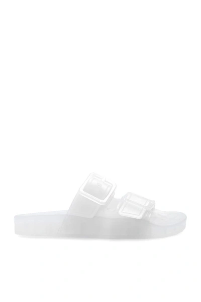 Shop Balenciaga Women's White Rubber Sandals