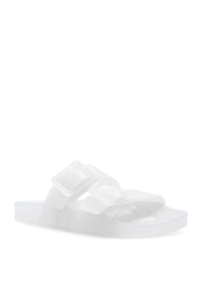 Shop Balenciaga Women's White Rubber Sandals