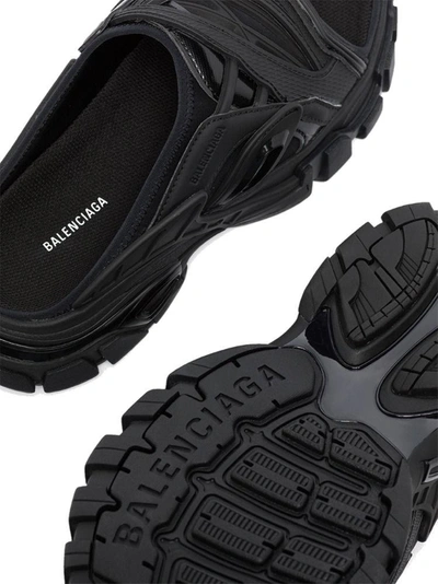 Shop Balenciaga Women's Black Polyester Sandals