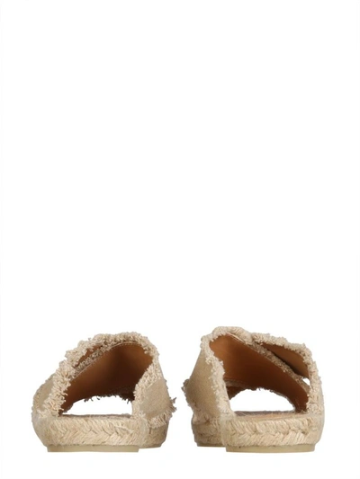Shop Castaã±er Castaner Women's Beige Other Materials Sandals