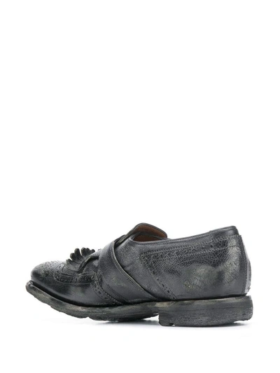 Church's Shanghai Brogue Monk Shoes In Black