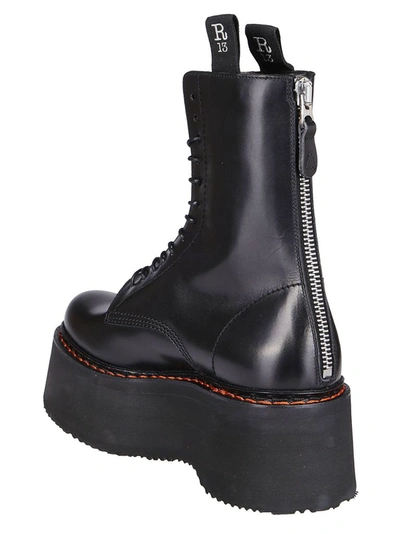 Shop R13 Women's Black Leather Ankle Boots