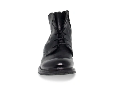 Shop Moma Women's Black Leather Ankle Boots