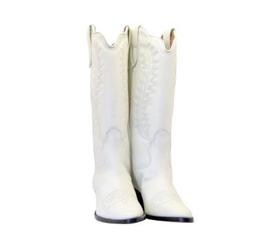 Shop Paris Texas Women's White Leather Boots