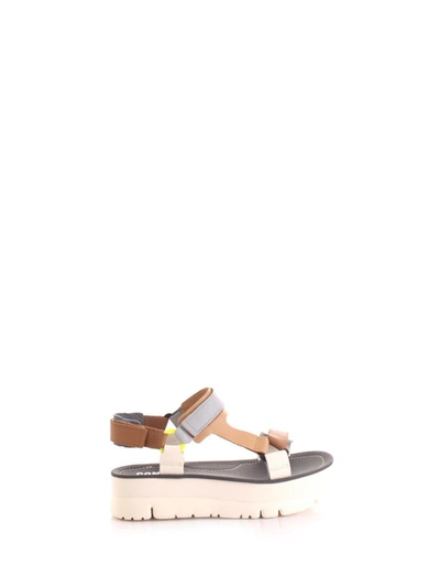 Shop Camper Women's Brown Leather Sandals