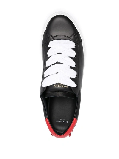Shop Givenchy Men's Black Leather Sneakers