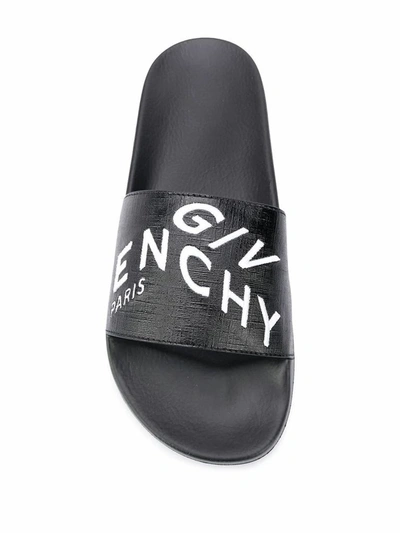 Shop Givenchy Men's Black Cotton Sandals