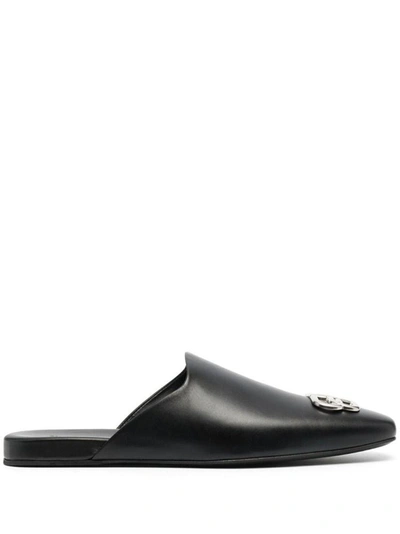 Shop Balenciaga Men's Black Other Materials Sandals
