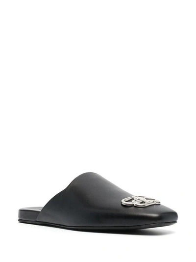 Shop Balenciaga Men's Black Other Materials Sandals