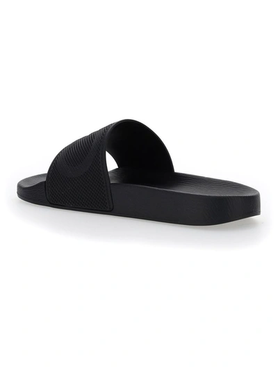 Shop Ferragamo Salvatore  Men's Black Other Materials Sandals