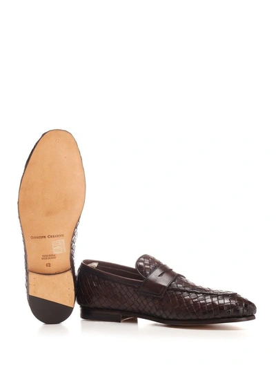 Shop Officine Creative Men's Brown Other Materials Loafers