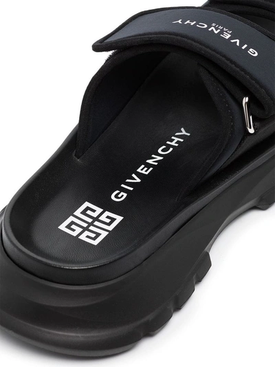 Shop Givenchy Men's Black Polyamide Sandals