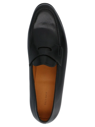 Shop John Lobb Men's Black Other Materials Loafers