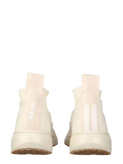 Shop Rick Owens Men's White Other Materials Sneakers