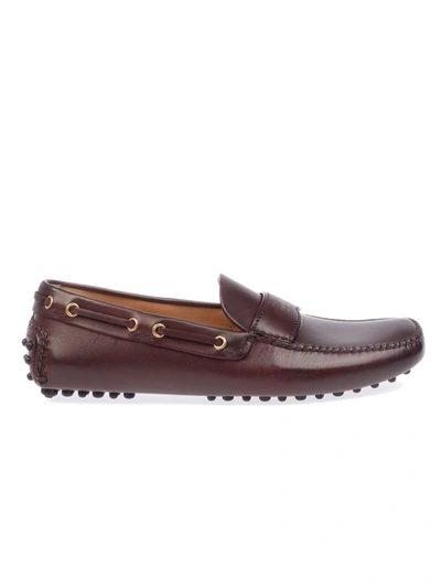Shop Car Shoe Men's Brown Leather Loafers