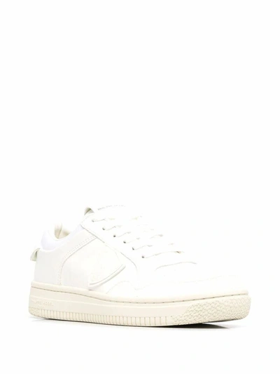 Shop Philippe Model Men's White Leather Sneakers