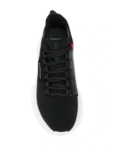 Shop Givenchy Men's Black Polyamide Sneakers