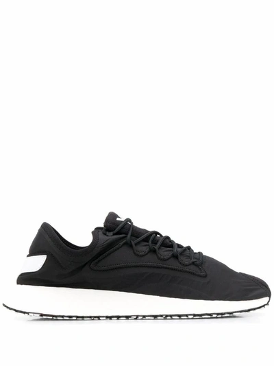 Shop Adidas Y-3 Yohji Yamamoto Men's Black Polyester Sneakers