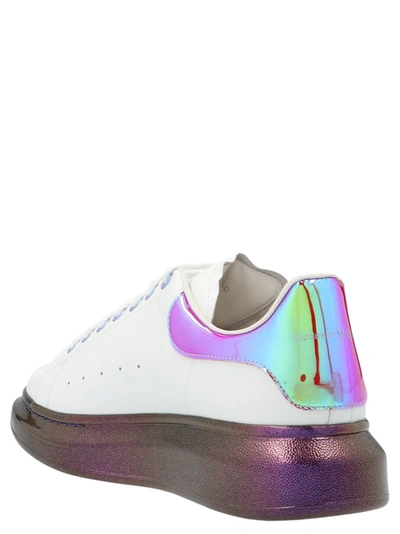 Shop Alexander Mcqueen Purple Sneakers