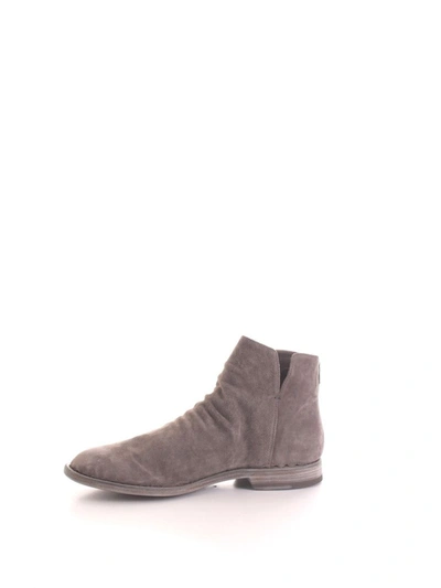 Shop Officine Creative Men's Grey Suede Ankle Boots