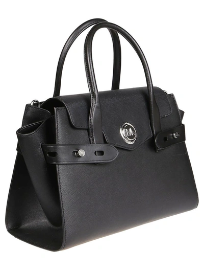Shop Michael Kors Women's Black Leather Backpack