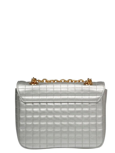 Shop Celine Céline Women's Silver Leather Handbag