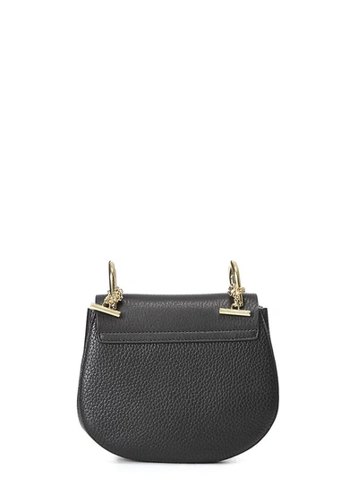 Shop Chloé Women's Black Leather Shoulder Bag