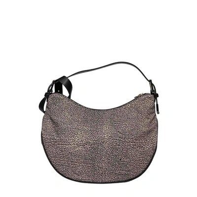 Shop Borbonese Women's Brown Polyester Shoulder Bag