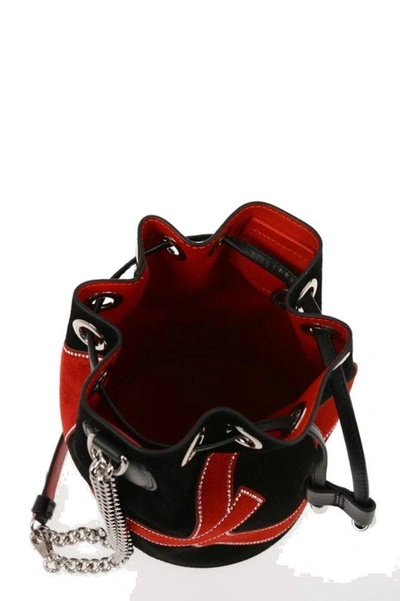 Shop Christian Louboutin Women's Black Leather Shoulder Bag