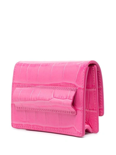 Shop Jacquemus Women's Fuchsia Leather Belt Bag